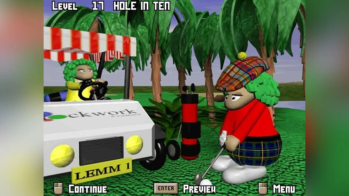 Скриншот из игры Lemmings 3D - 5