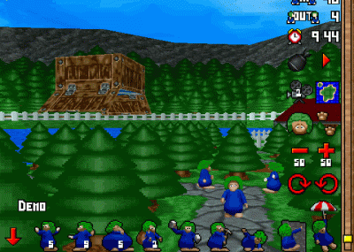 Скриншот из игры 3D Lemmings - 1