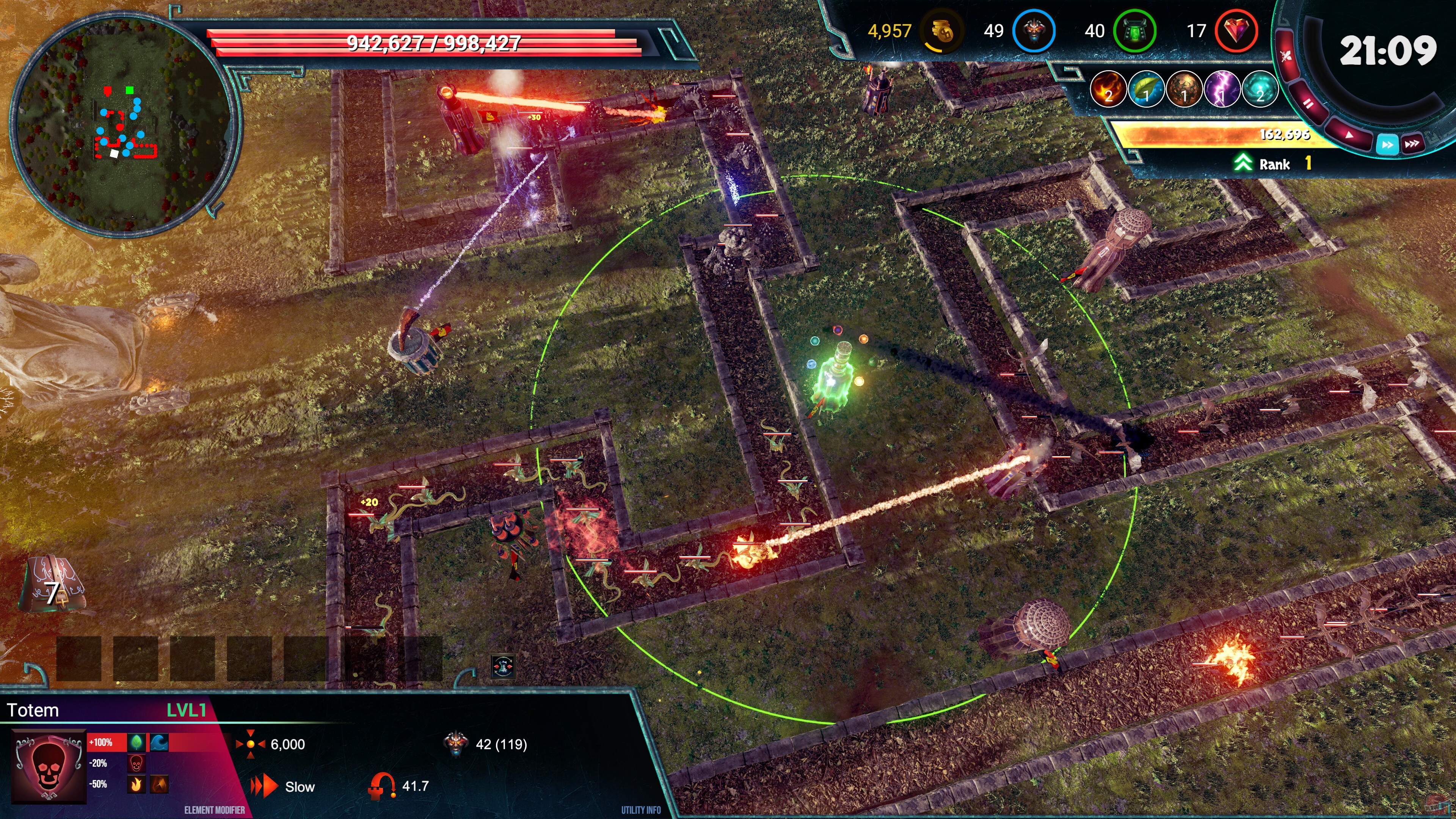 Скриншот из игры Elemental War Clash - 1