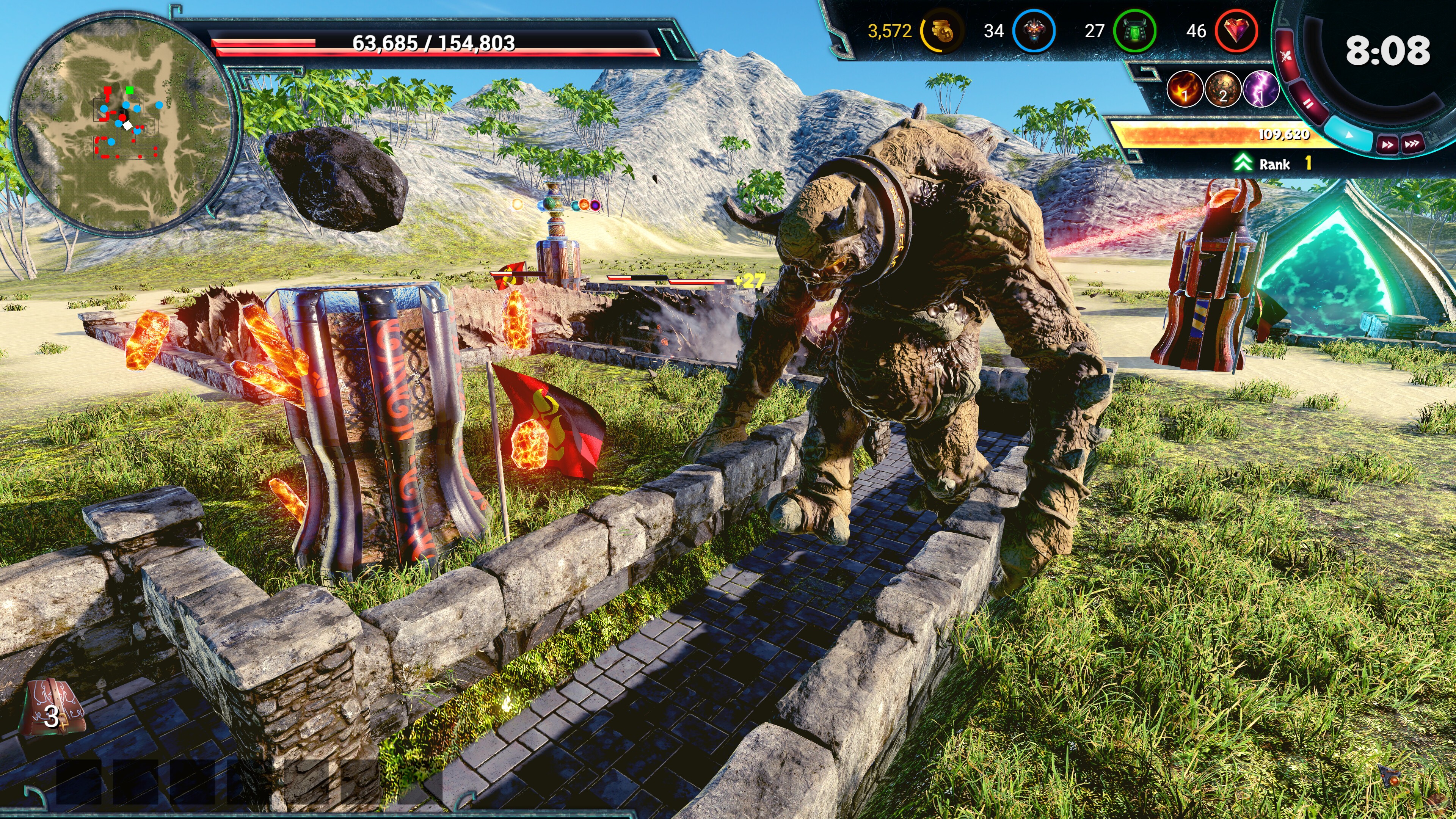 Скриншот из игры Elemental War Clash - 4