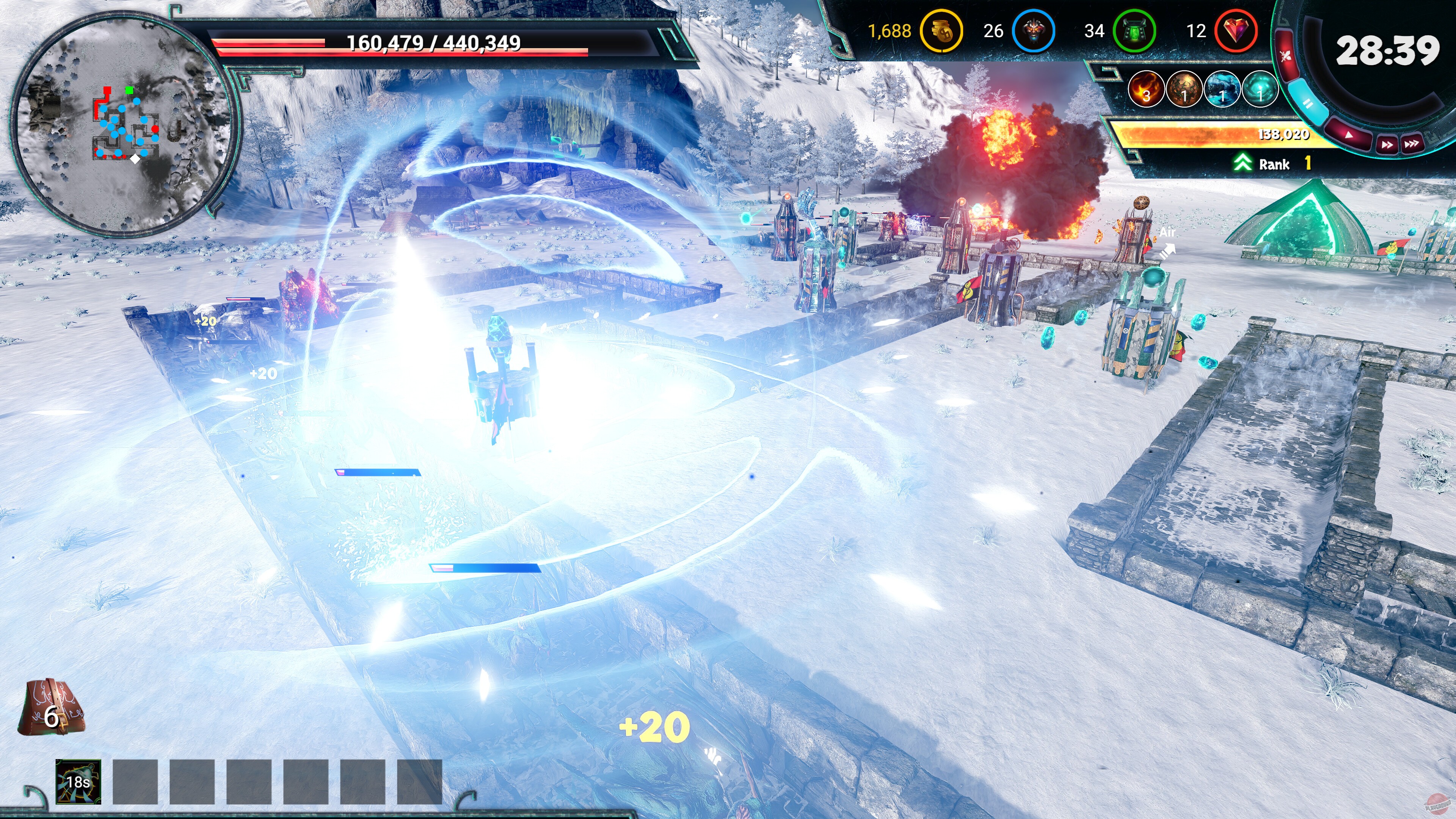 Скриншот из игры Elemental War Clash - 6