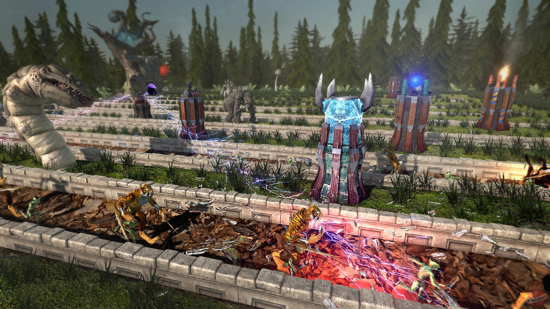 Скриншот из игры Elemental War - 4