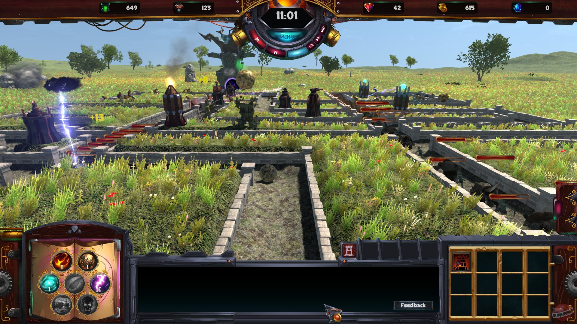 Скриншот из игры Elemental War - 9