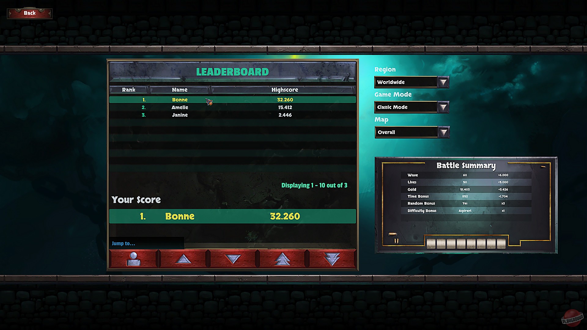 Скриншот из игры Elemental War - 1