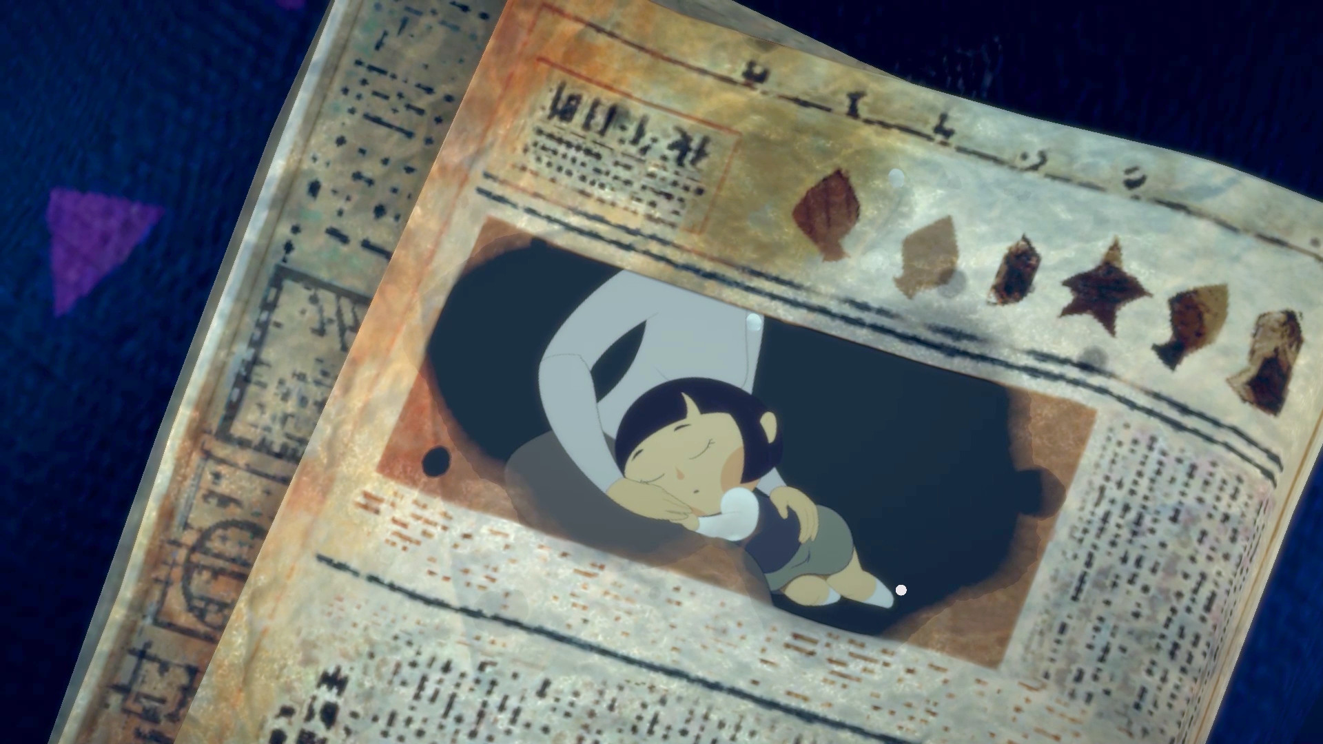 Скриншот из игры A Memoir Blue - 1