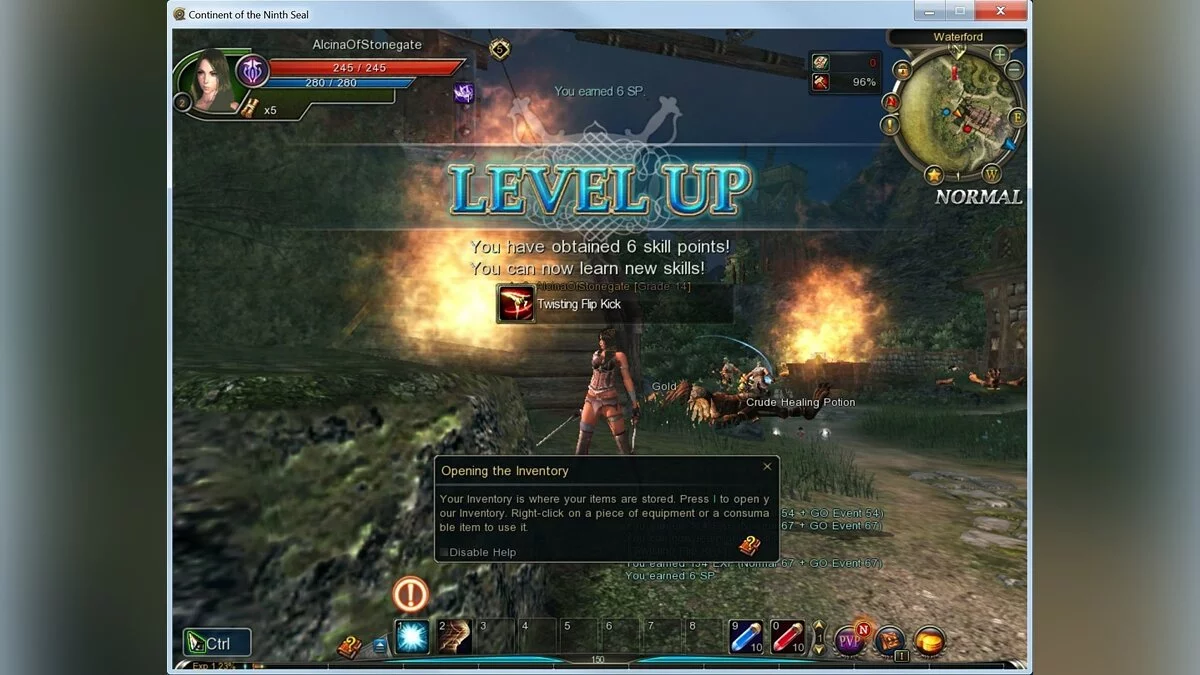 Скриншот из игры Continent of the Ninth Seal - 7