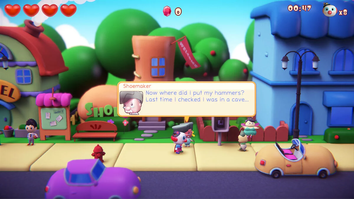 Скриншот из игры Ayo the Clown - 1