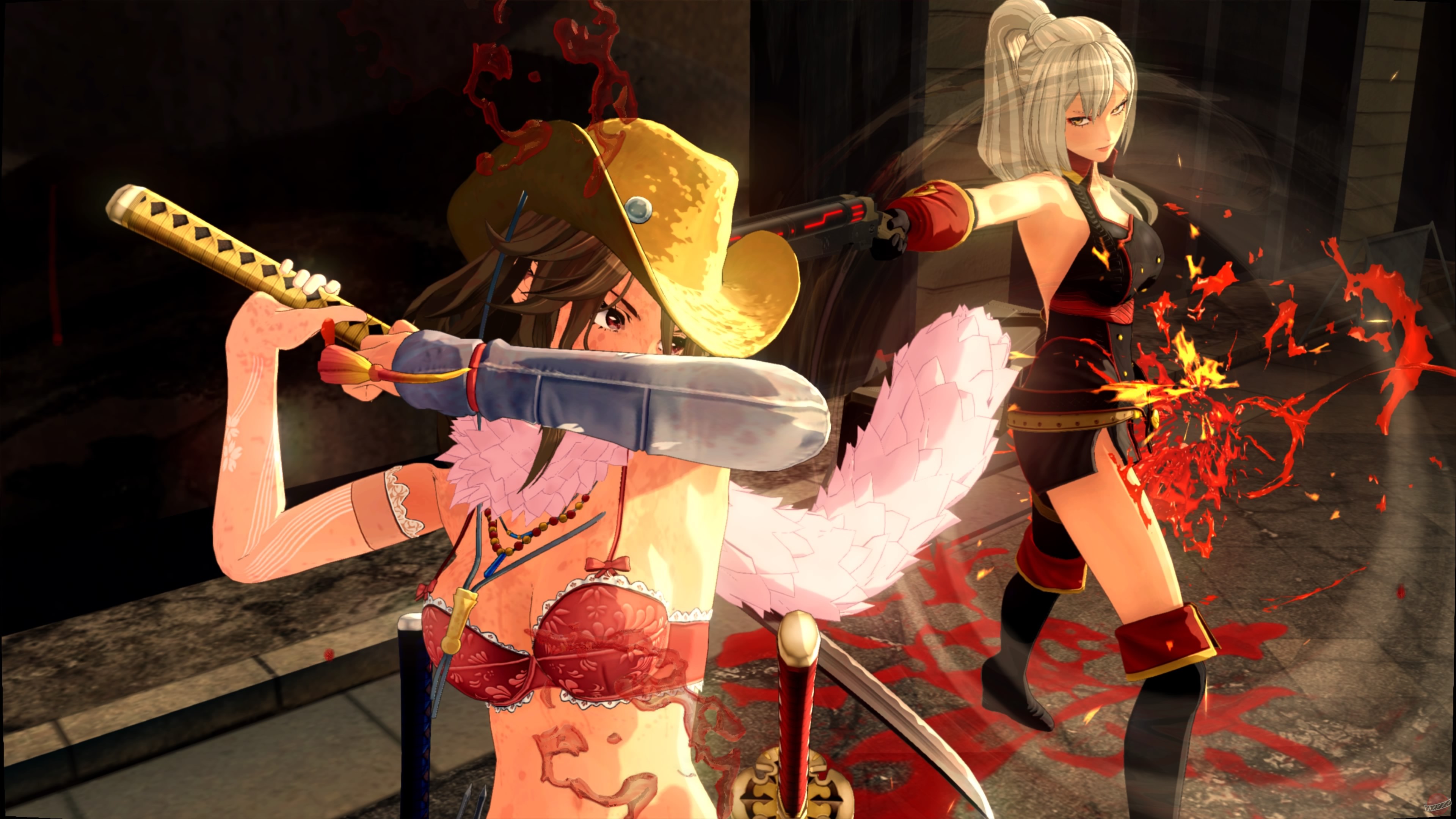 Скриншот из игры Oneechanbara Origin - 16