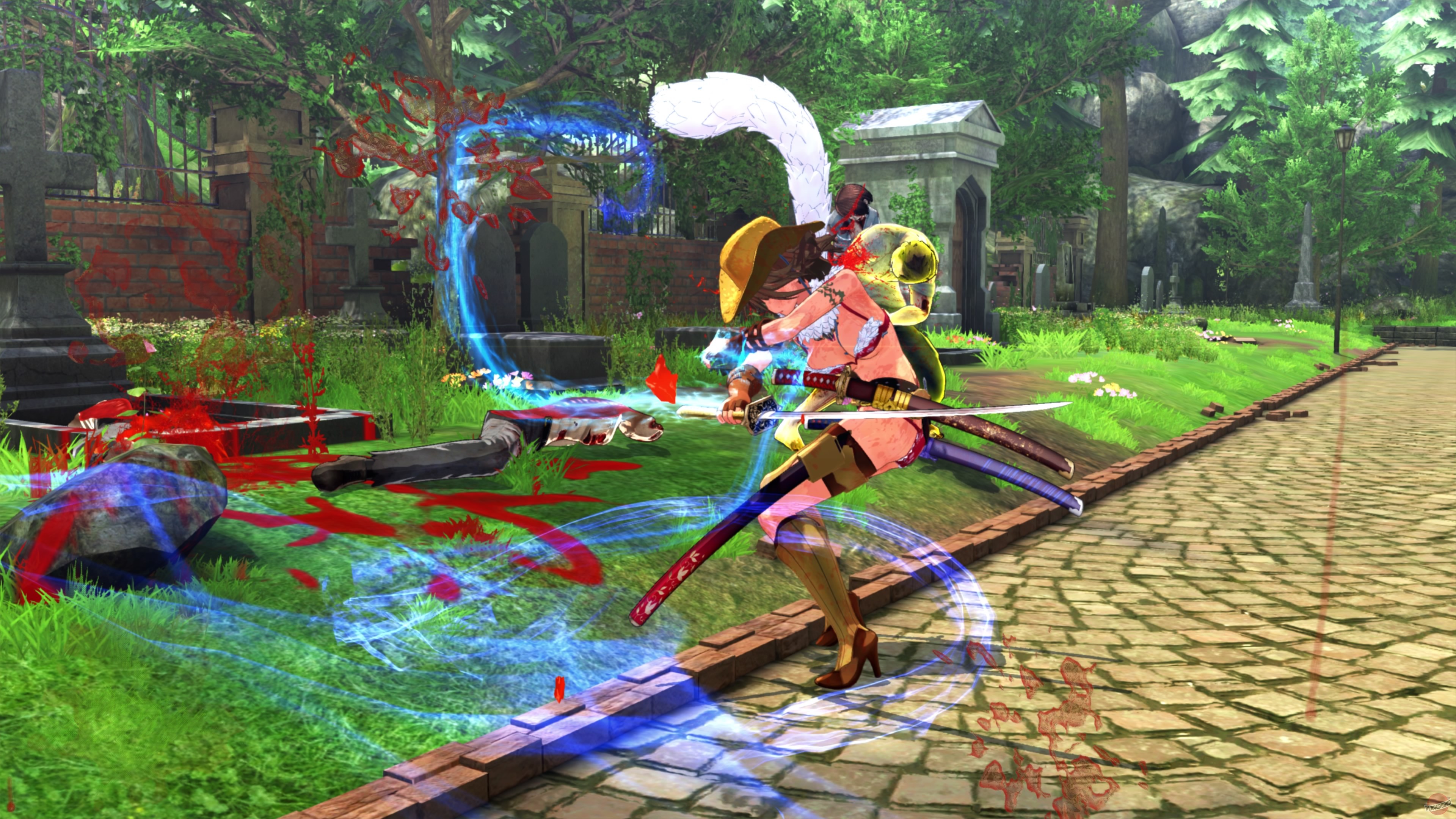 Скриншот из игры Oneechanbara Origin - 14