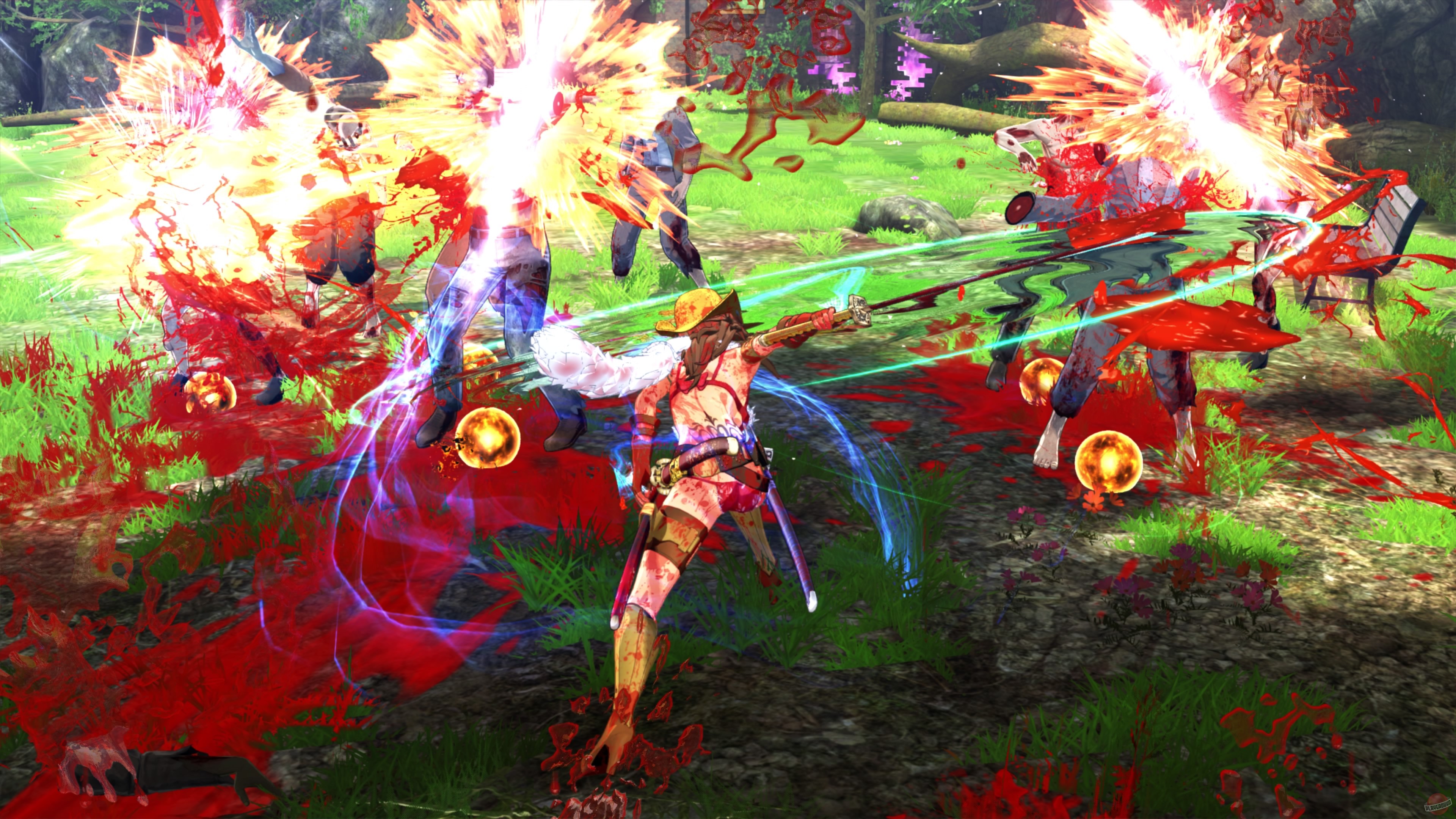 Скриншот из игры Oneechanbara Origin - 3