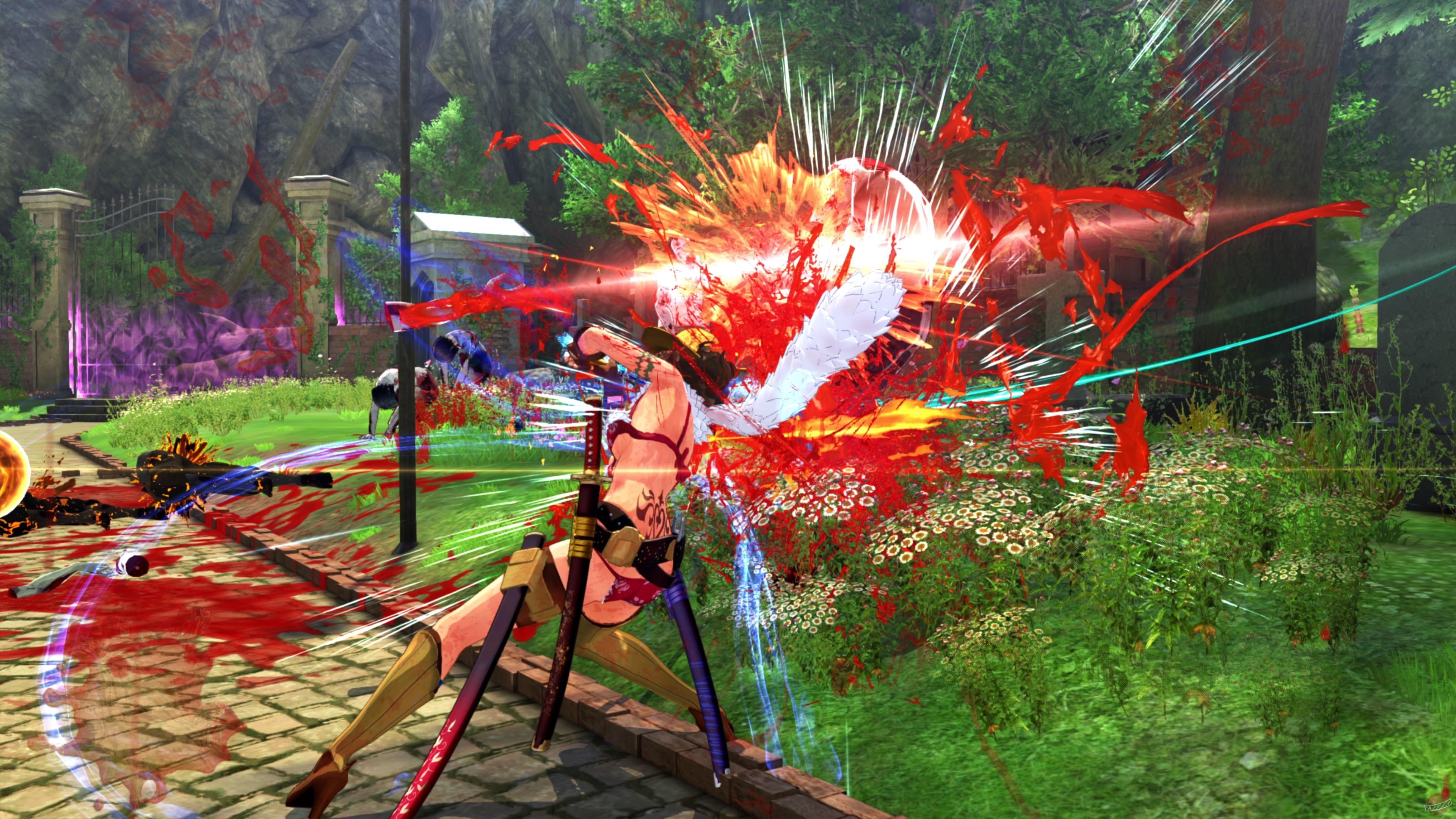 Скриншот из игры Oneechanbara Origin - 2