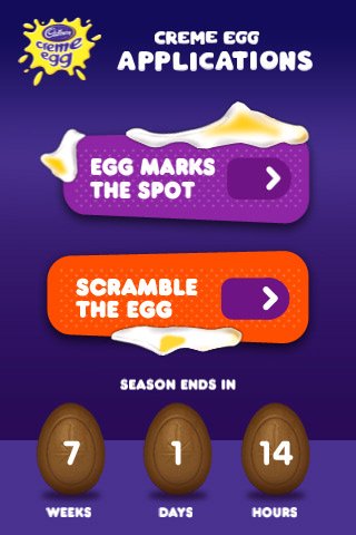 Скриншот из игры Creme Egg - 1