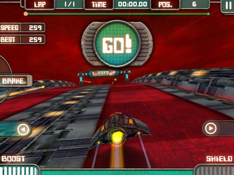 Скриншот из игры Low Grav Racer 2 - 1