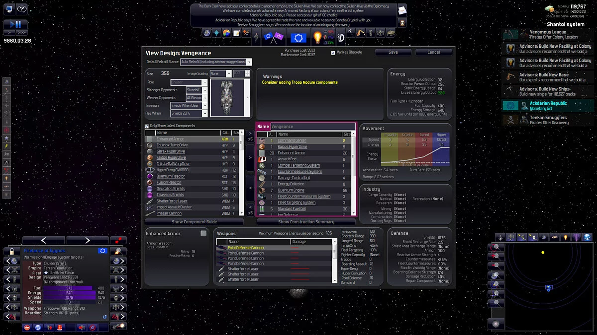 Скриншот из игры Distant Worlds - 12