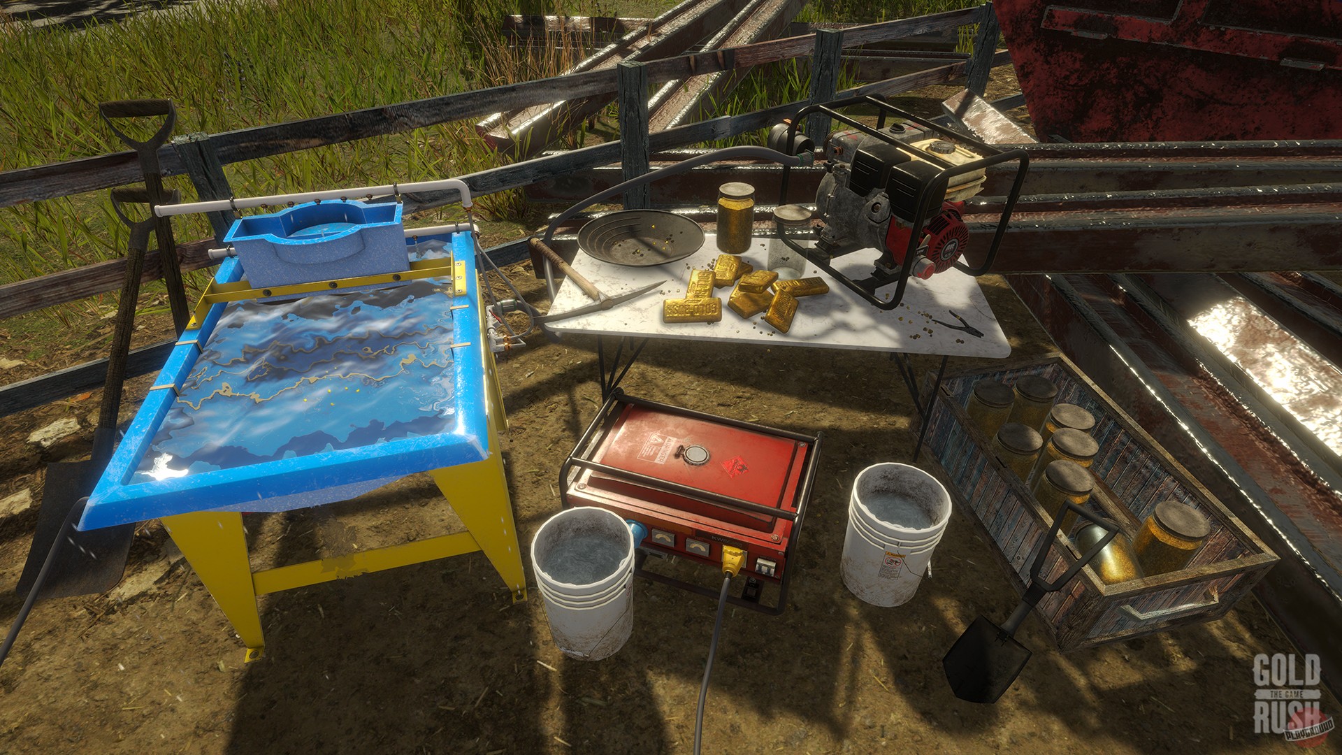 Скриншот из игры Gold Mining Simulator - 3