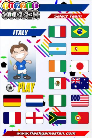 Скриншот из игры Puzzle Soccer - 1