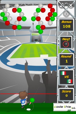 Скриншот из игры Puzzle Soccer - 2