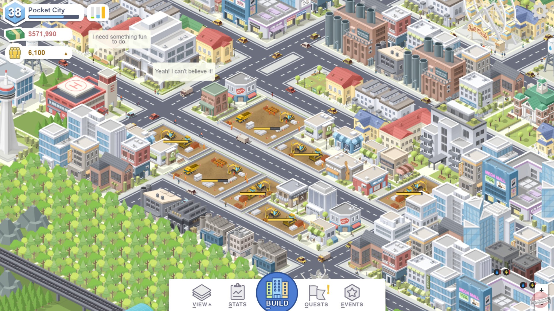 Скриншот из игры Pocket City - 4