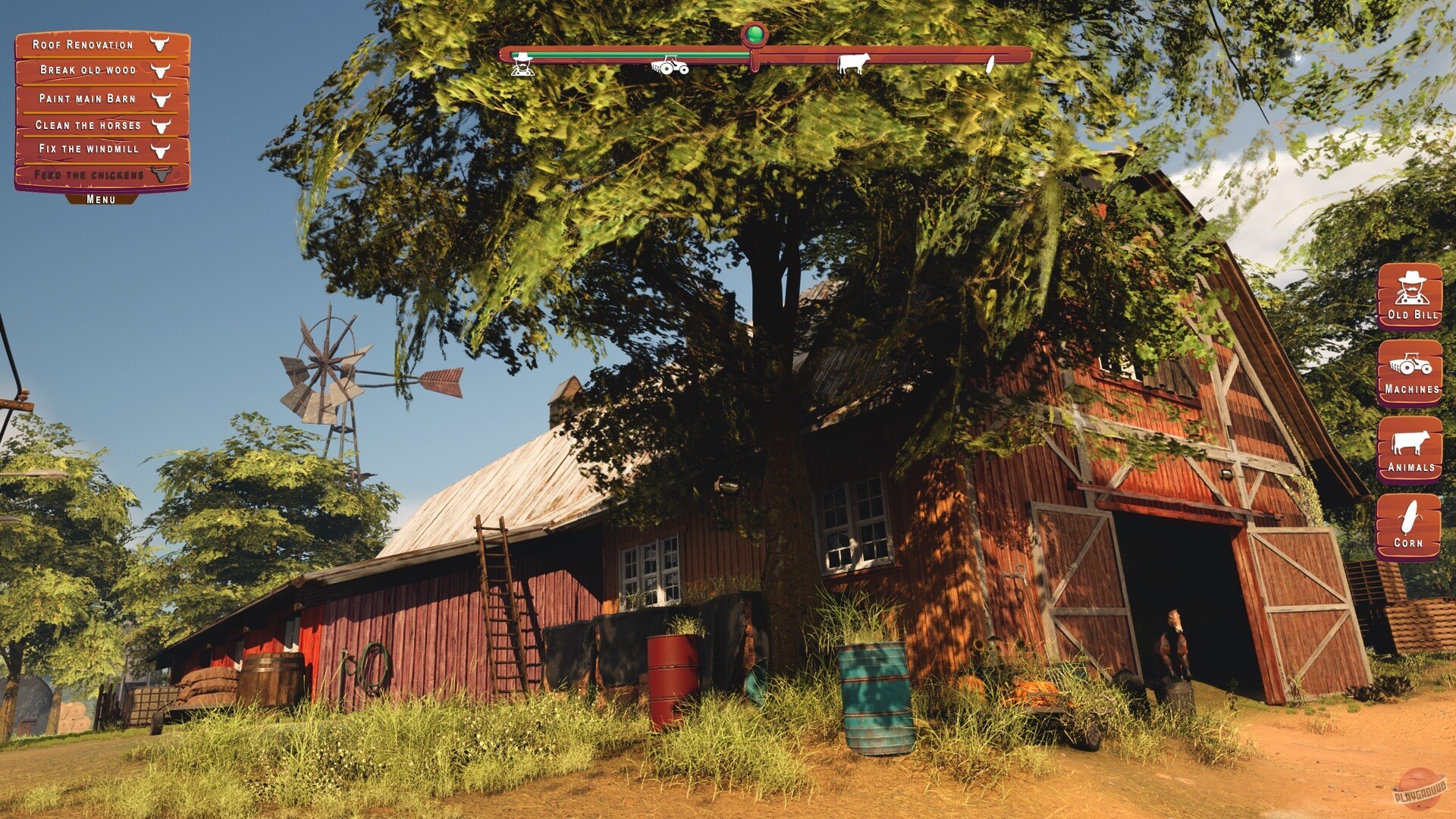 Скриншот из игры Family Land - Farmer Simulator - 4