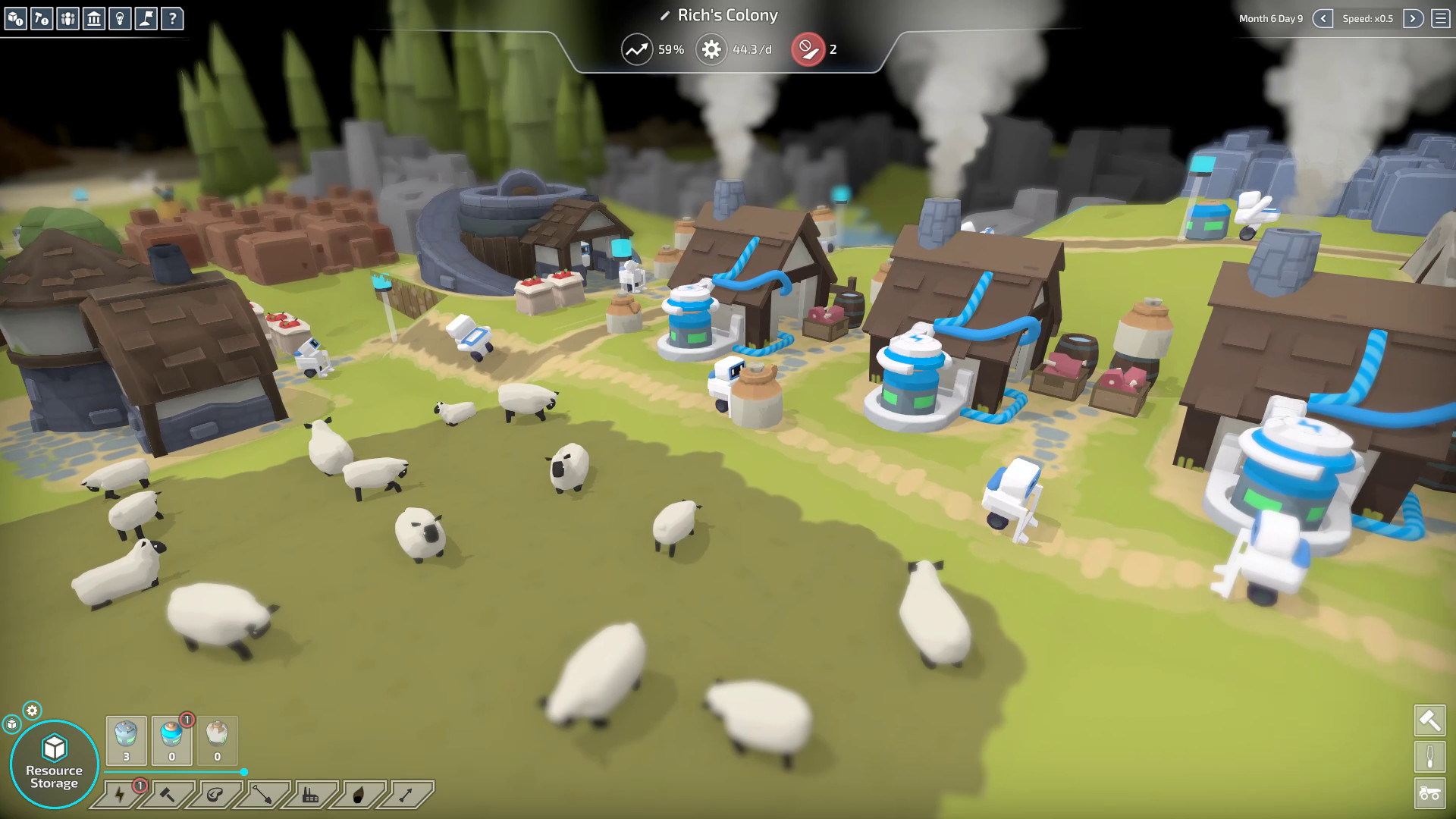 Скриншот из игры The Colonists - 2