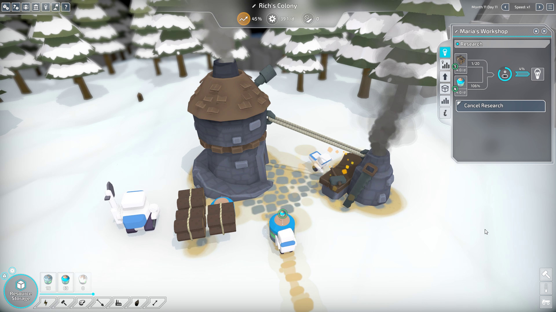 Скриншот из игры The Colonists - 3