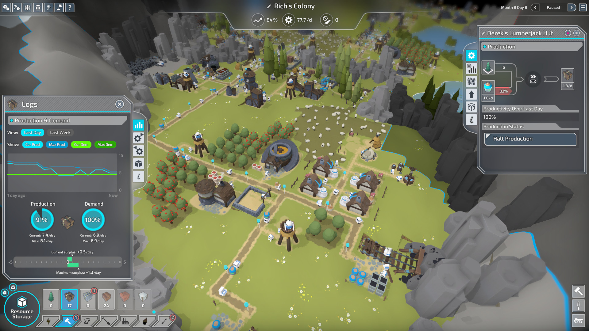 Скриншот из игры The Colonists - 6