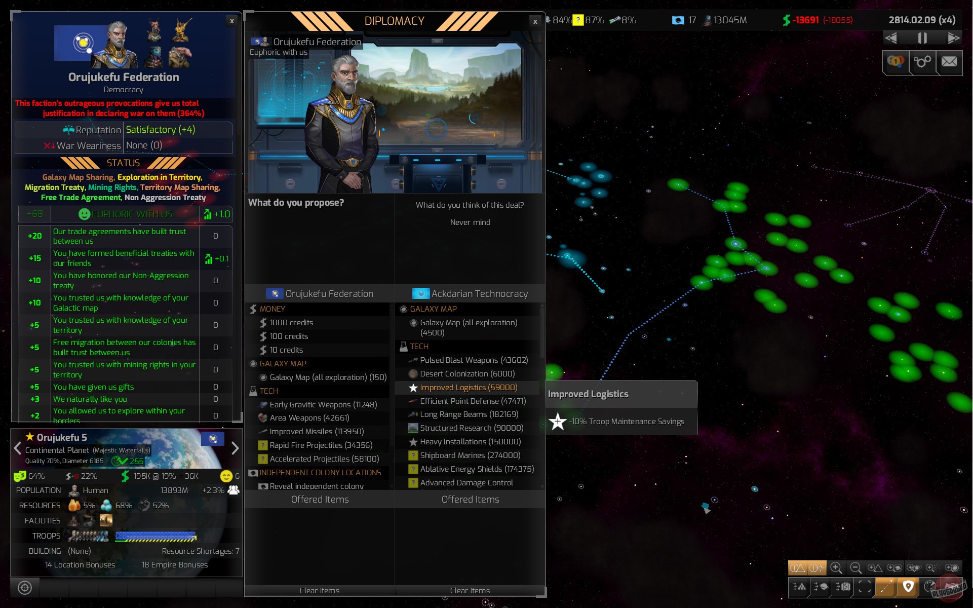 Скриншот из игры Distant Worlds 2 - 30