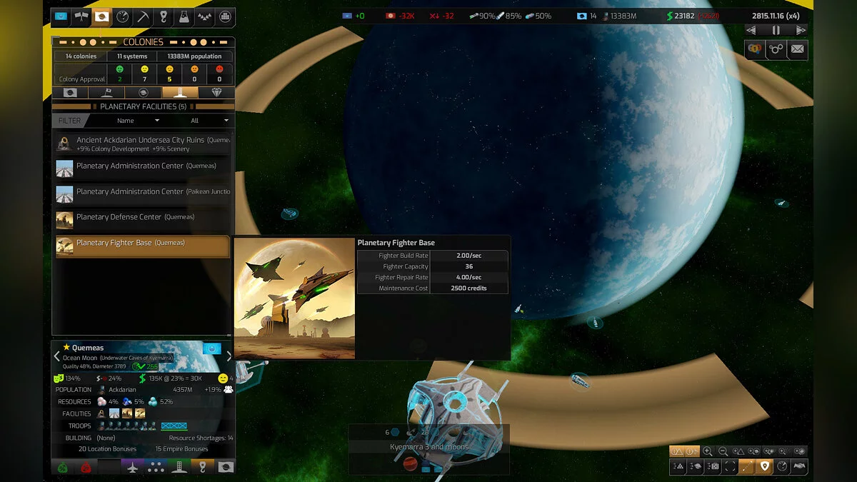 Скриншот из игры Distant Worlds 2 - 17