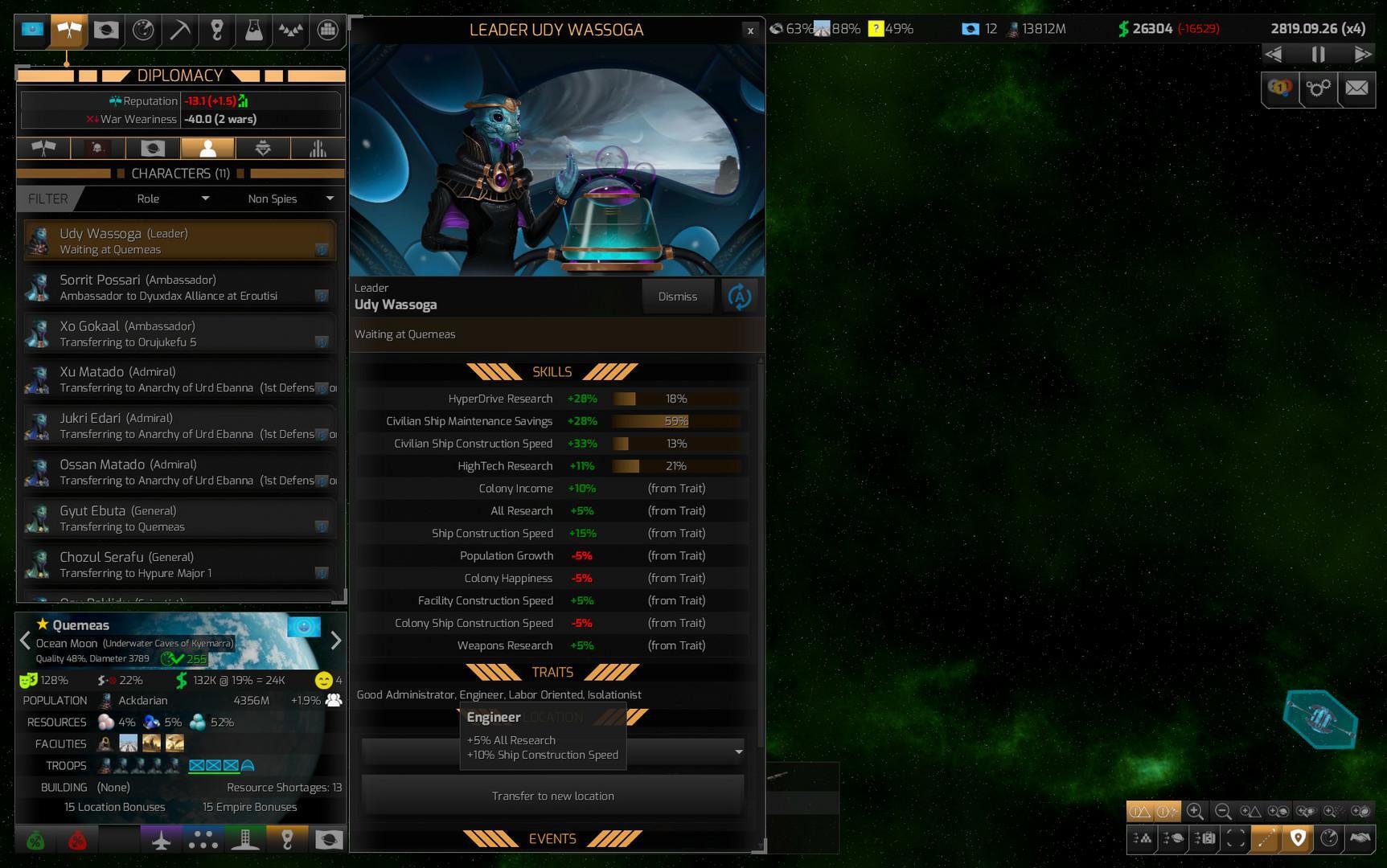 Скриншот из игры Distant Worlds 2 - 33