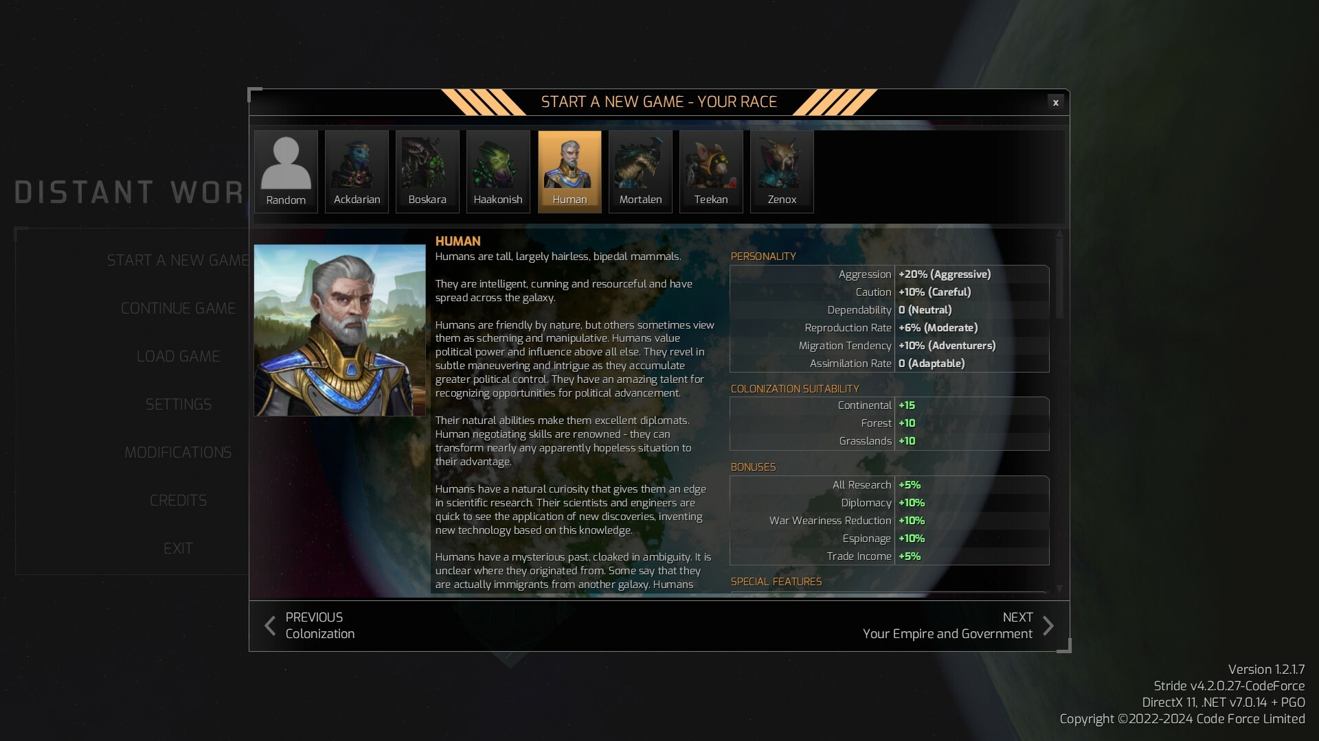 Скриншот из игры Distant Worlds 2 - 1