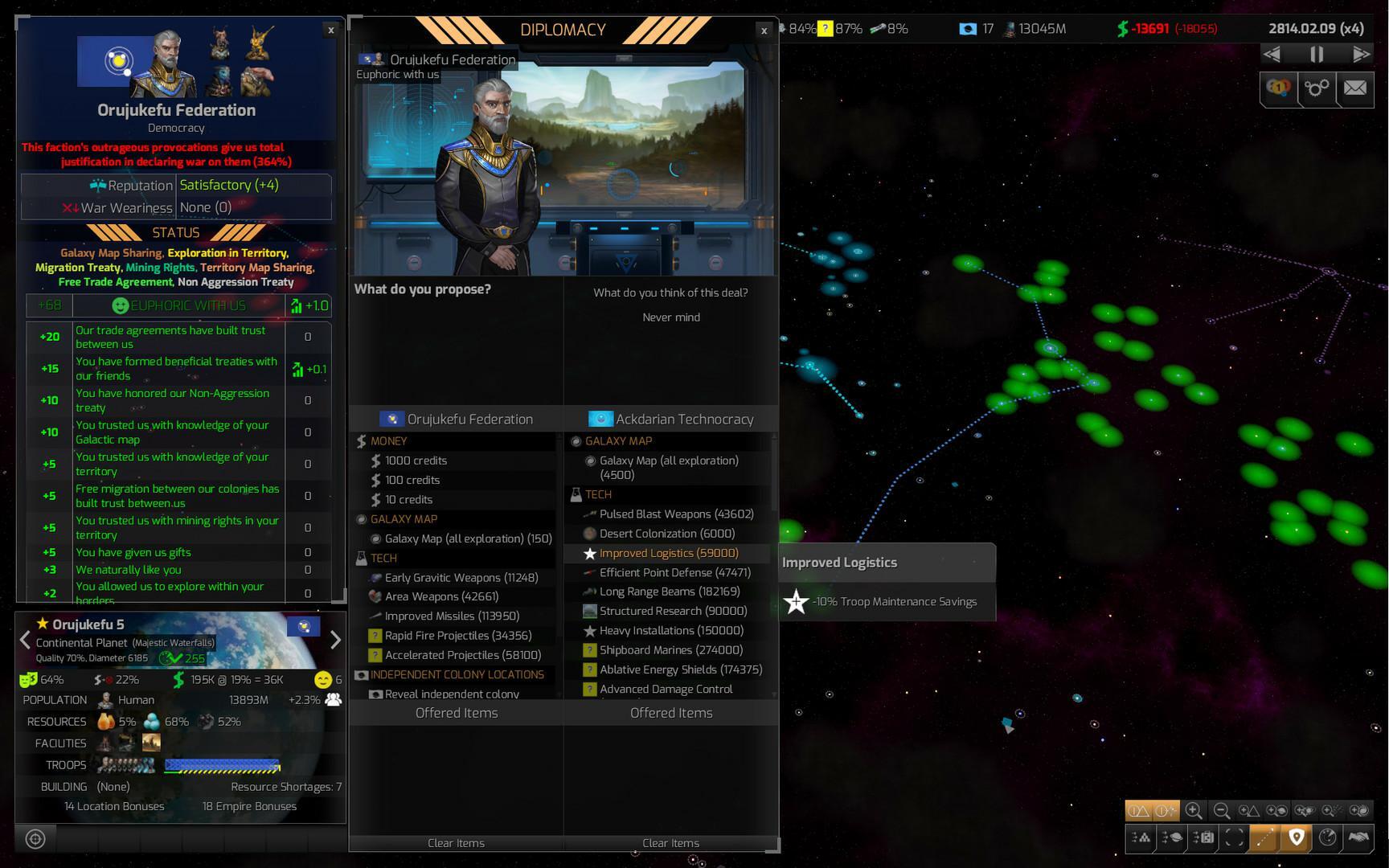 Скриншот из игры Distant Worlds 2 - 28