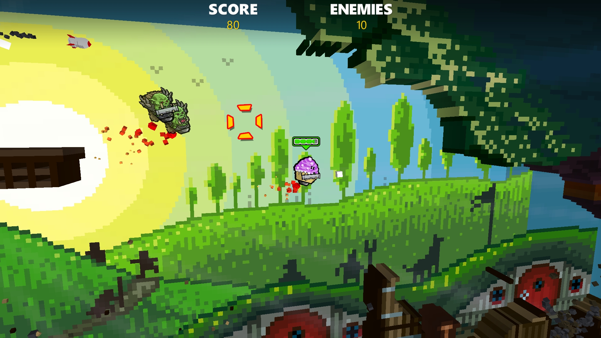 Скриншот из игры Rocket Riot - 38