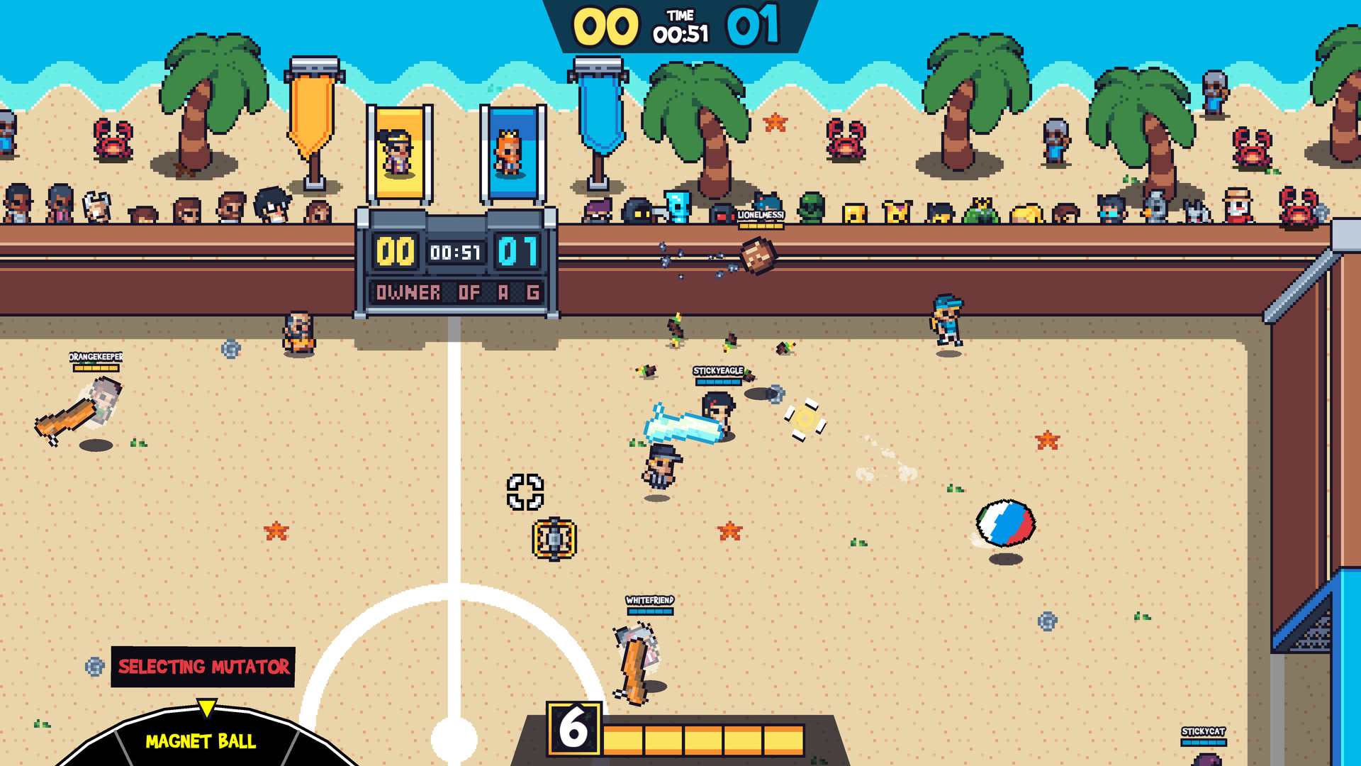 Скриншот из игры Guts And Goals - 1