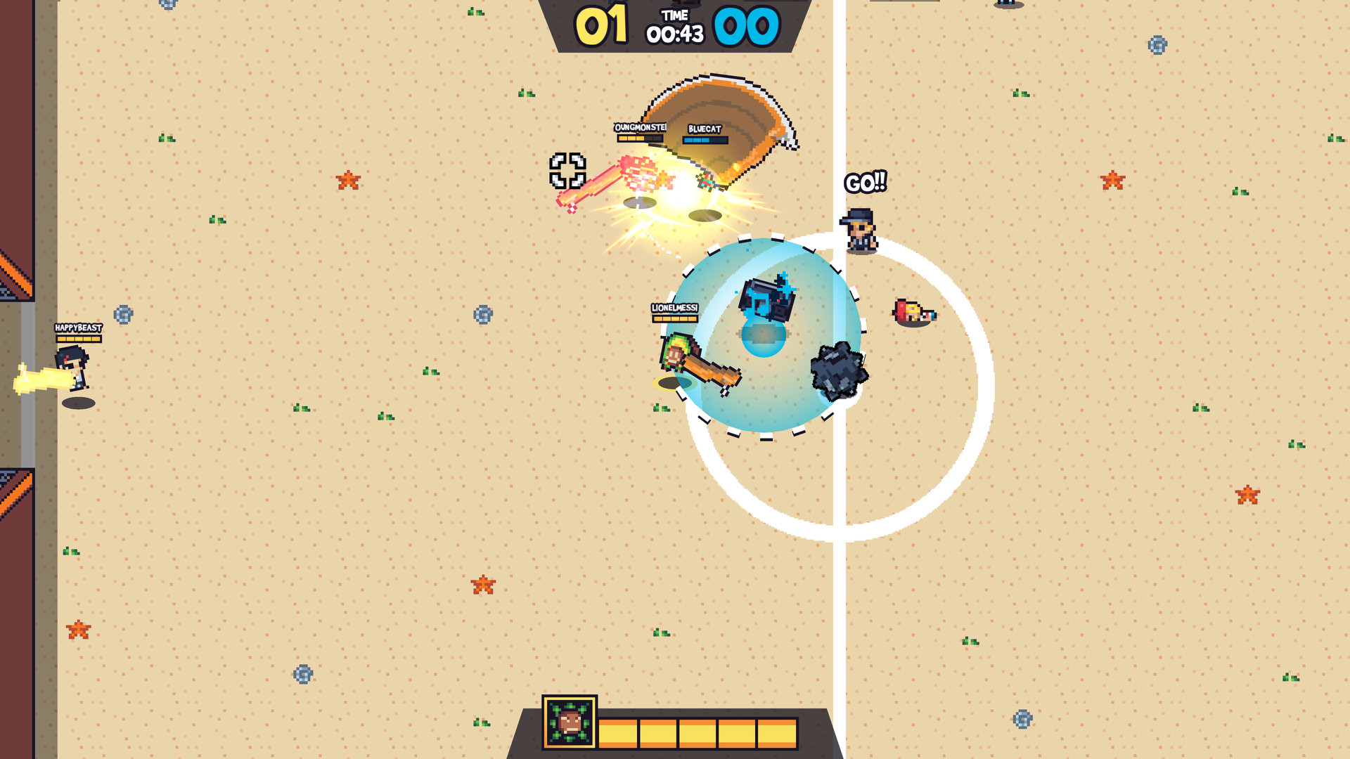 Скриншот из игры Guts And Goals - 7