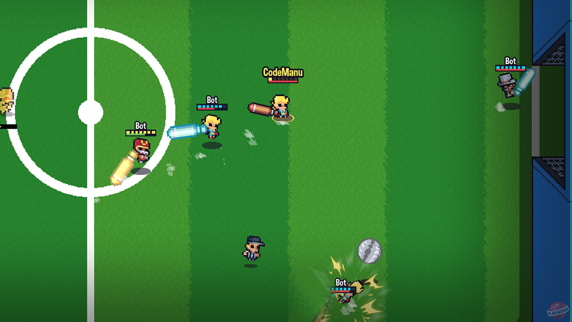 Скриншот из игры Guts 'N Goals - 7