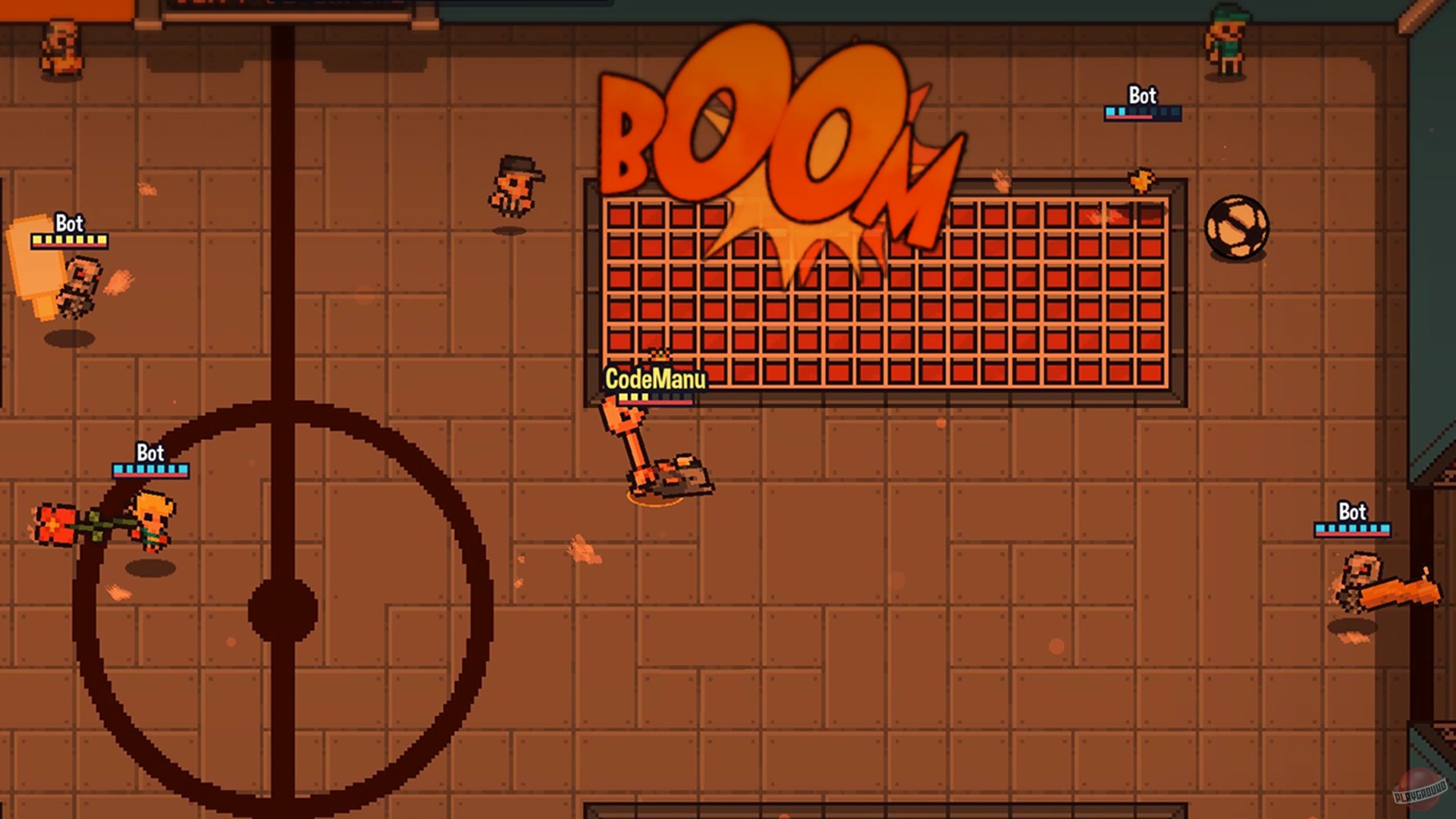 Скриншот из игры Guts 'N Goals - 3