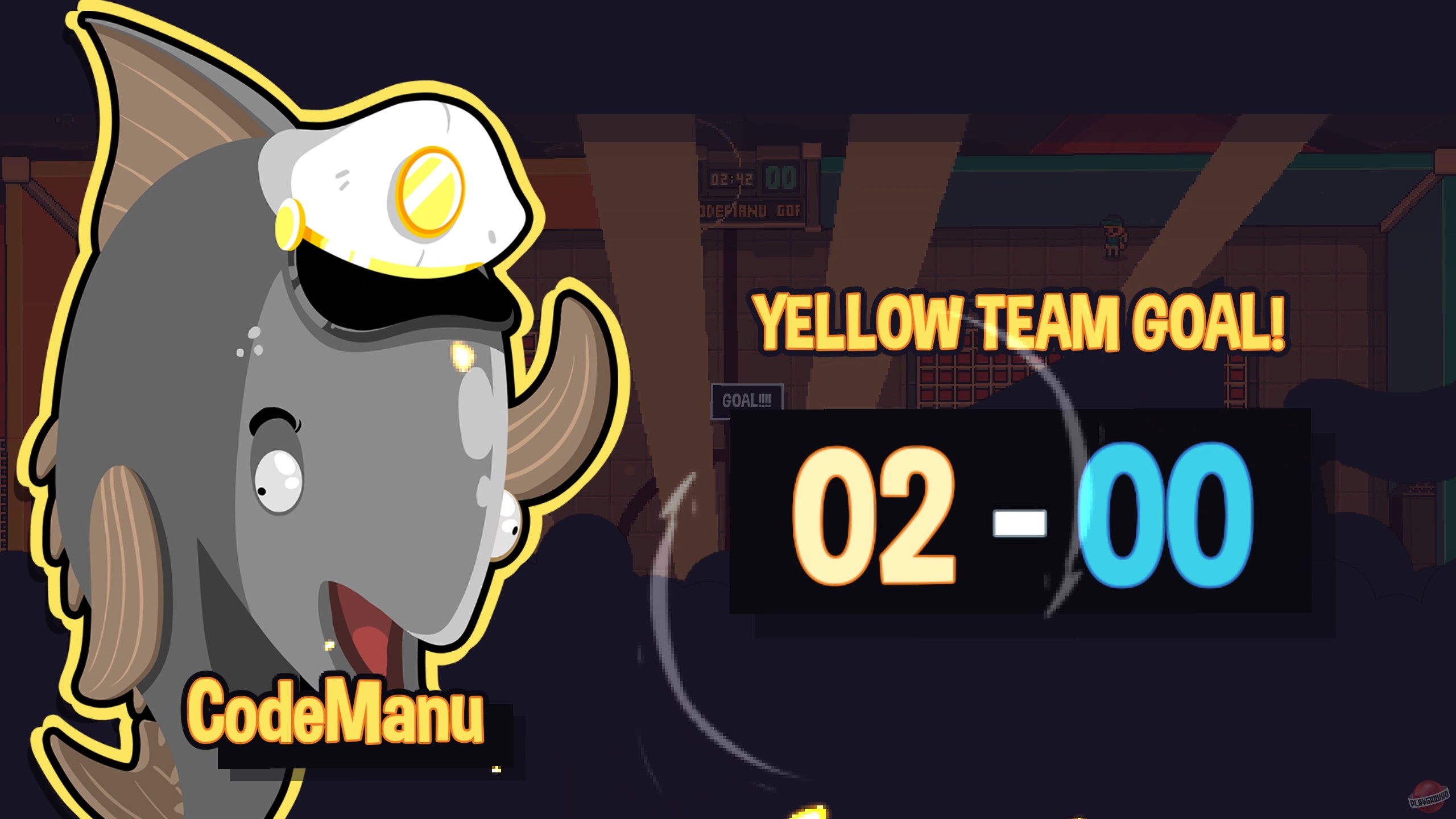 Скриншот из игры Guts 'N Goals - 1