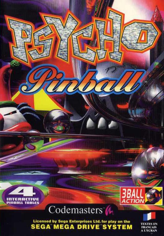 Обложка игры Psycho Pinball