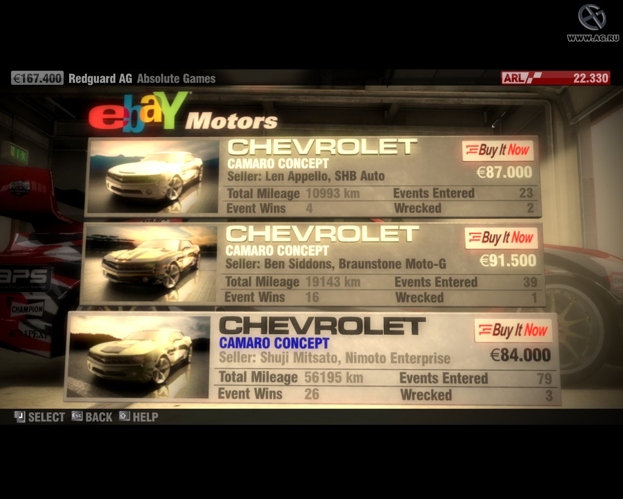 Скриншот из игры Race Driver: Grid - 49