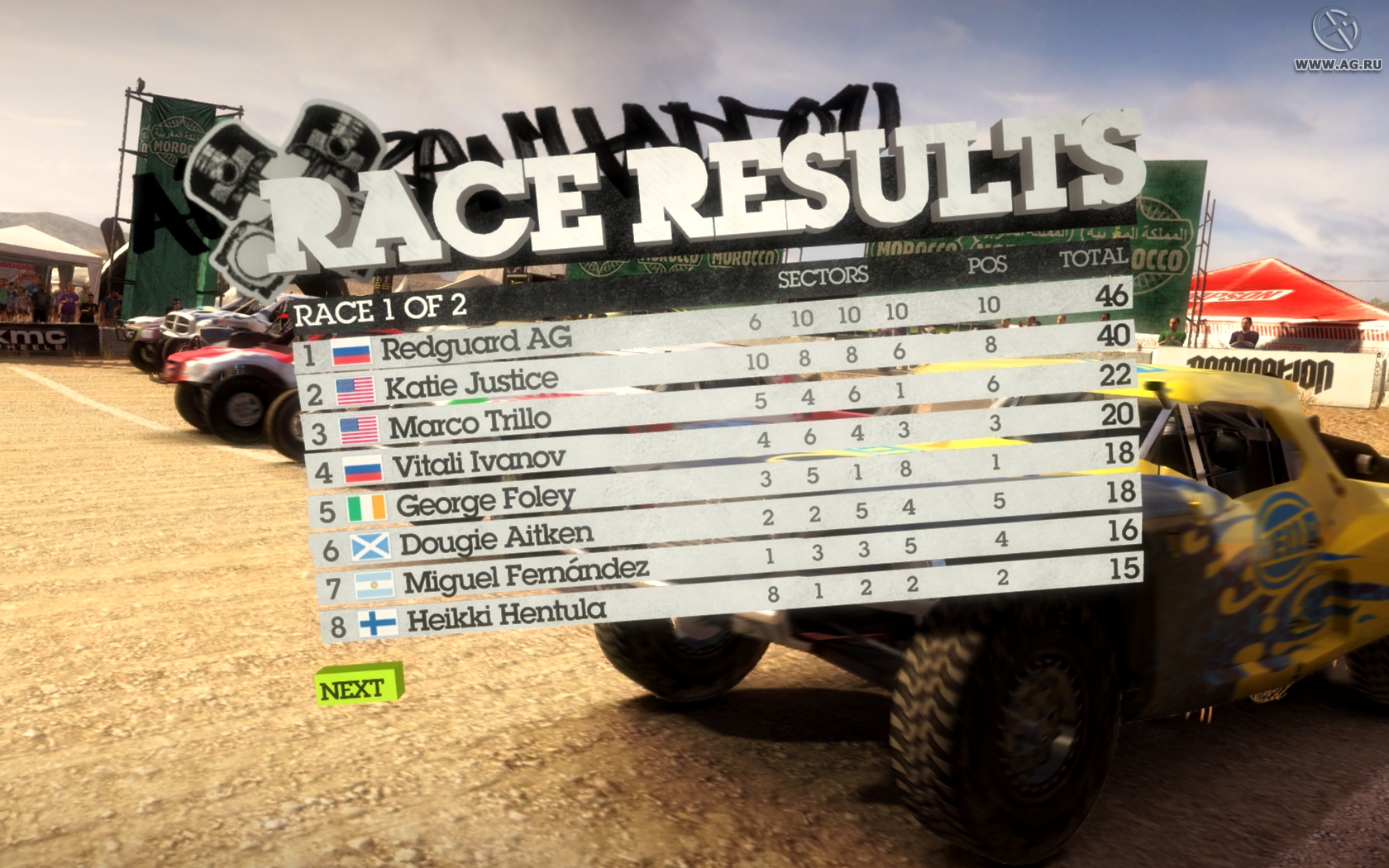 Скриншот из игры Colin McRae: Dirt 2 - 248