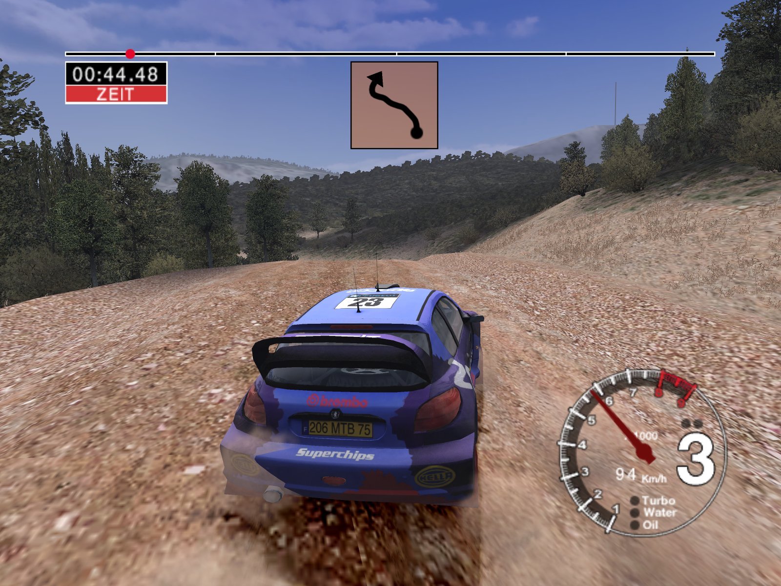 Скриншот из игры Colin McRae Rally 04 - 93