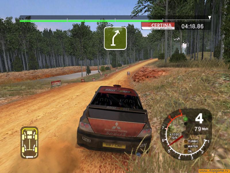 Скриншот из игры Colin McRae Rally 2005 - 2
