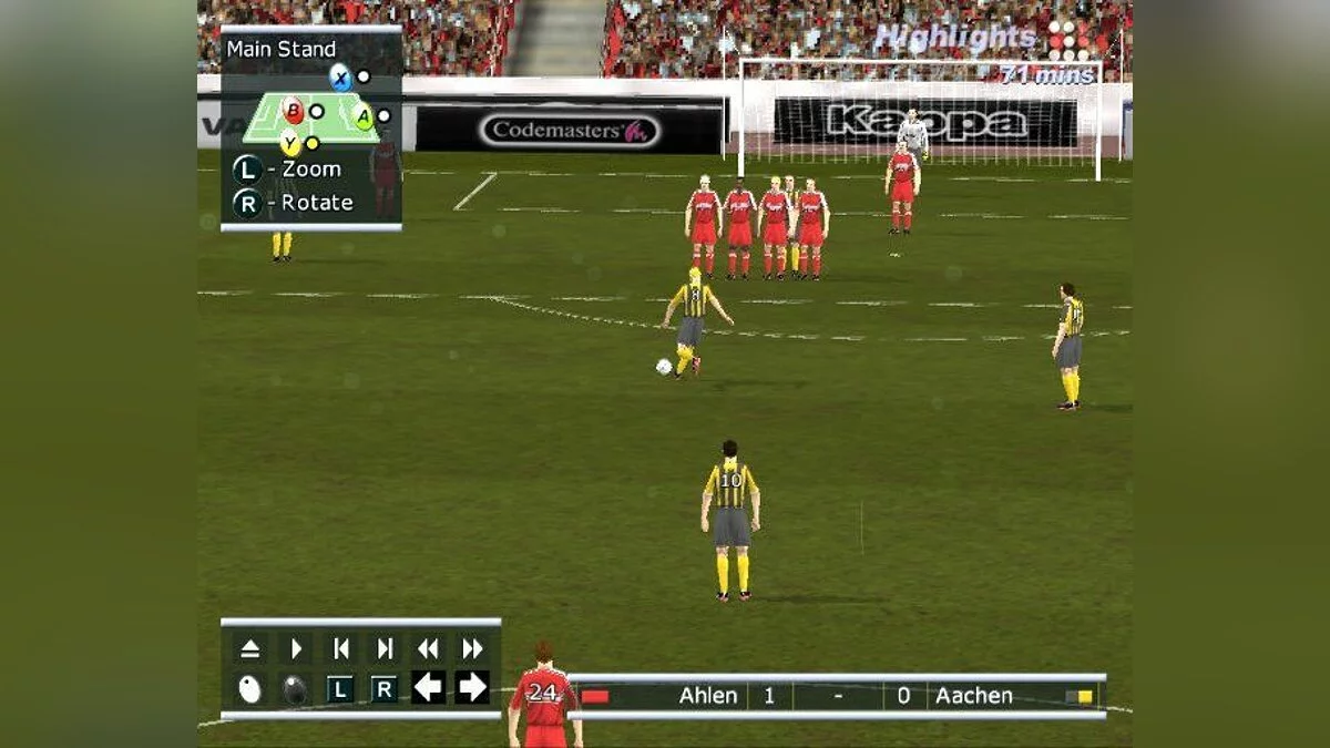 Скриншот из игры LMA Manager 2003 - 2