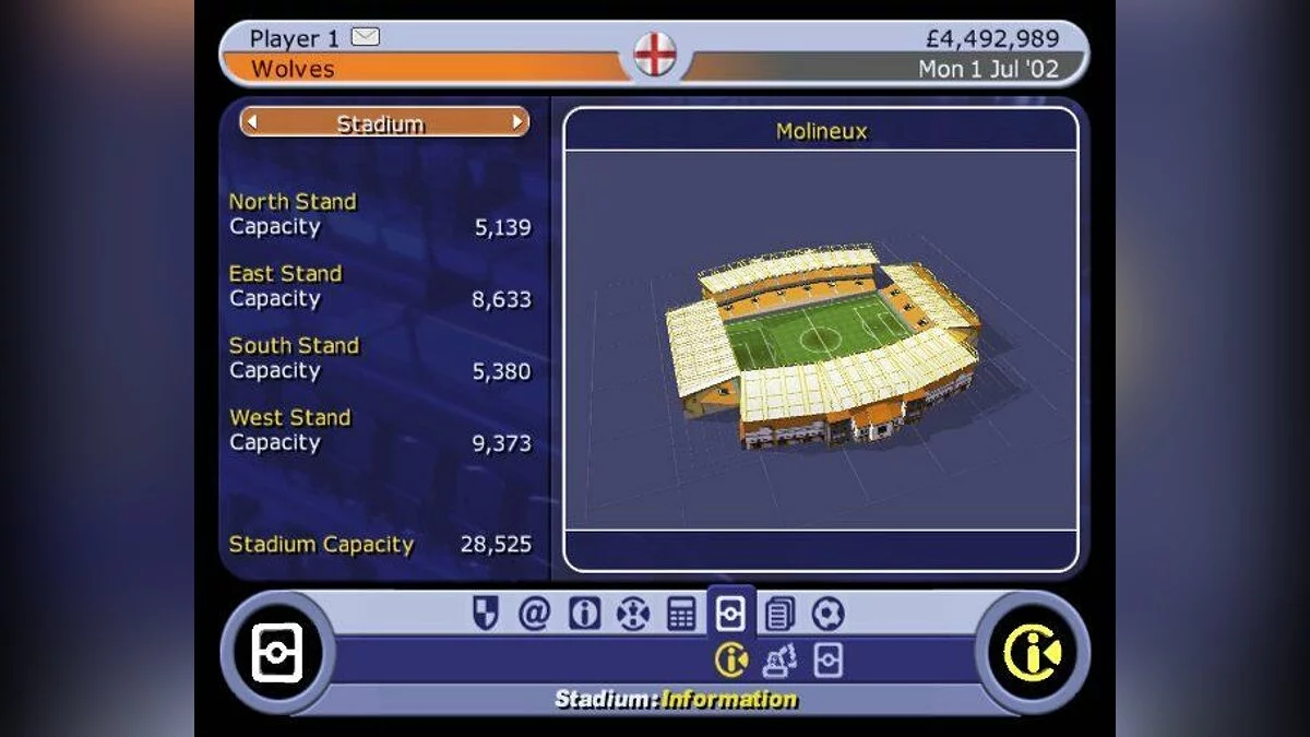 Скриншот из игры LMA Manager 2003 - 6