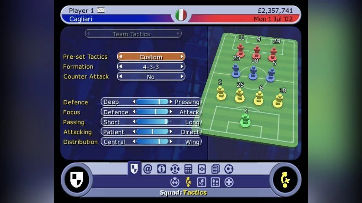 Скриншот из игры LMA Manager 2003 - 1