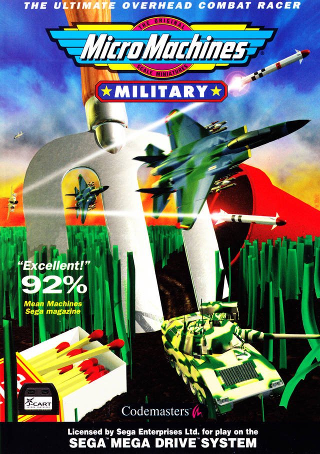 Обложка игры Micro Machines: Military