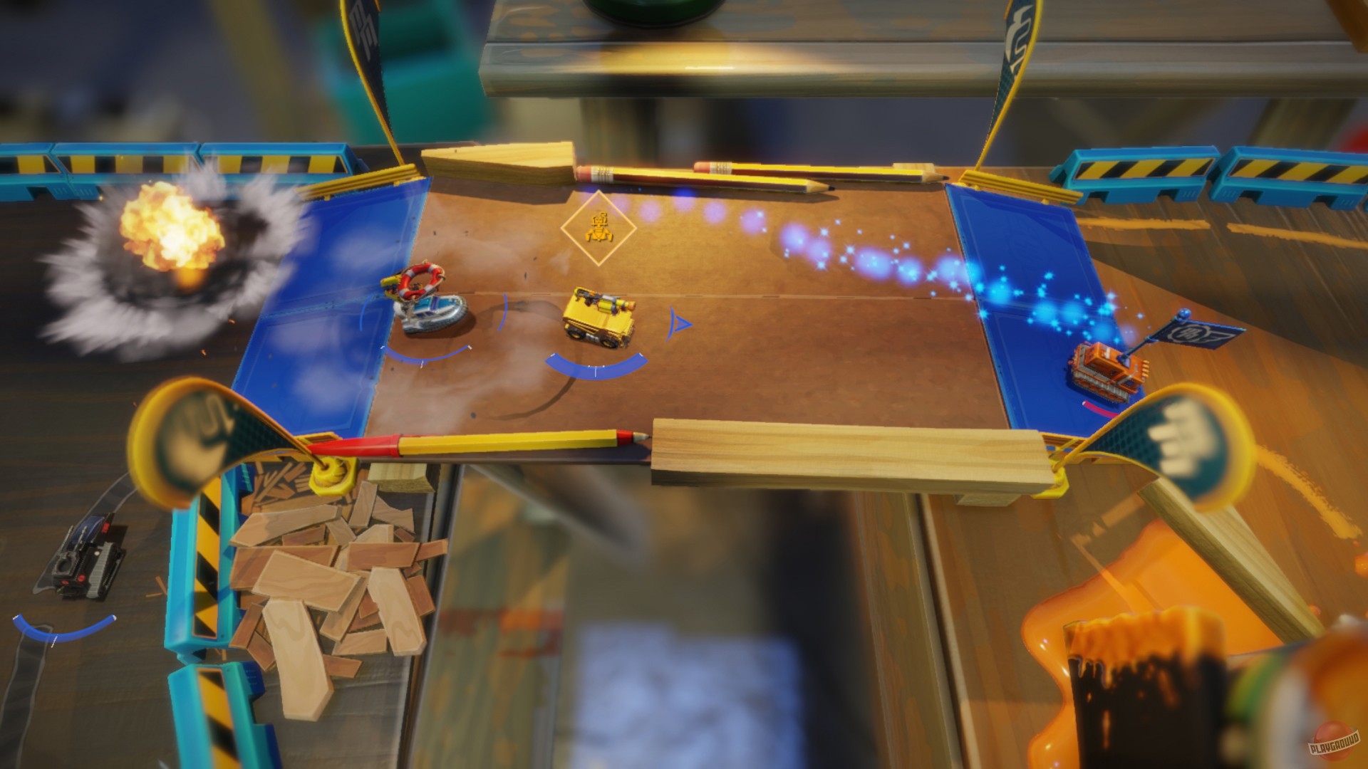 Скриншот из игры Micro Machines World Series - 33