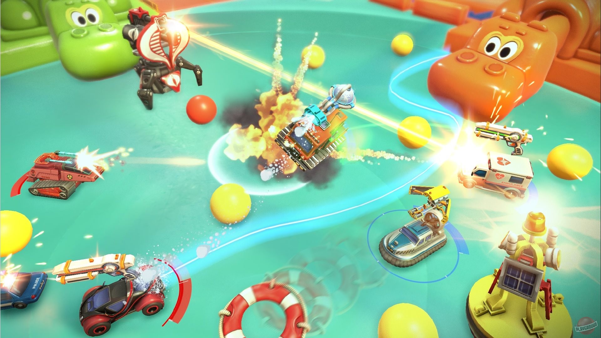 Скриншот из игры Micro Machines World Series - 70