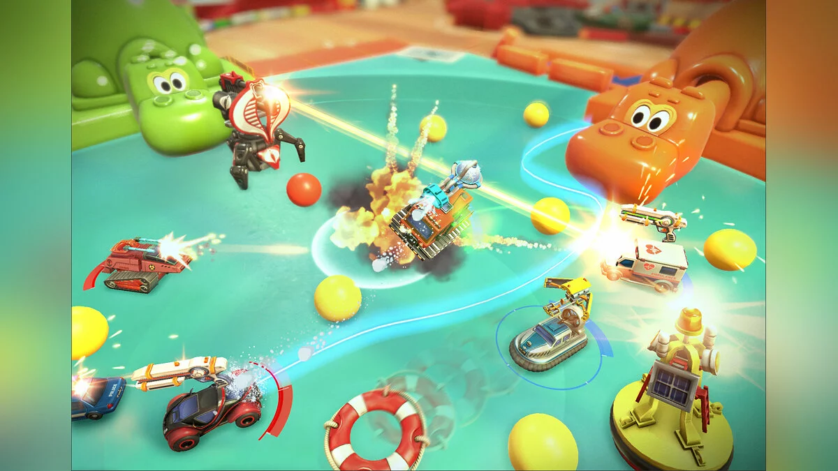 Скриншот из игры Micro Machines World Series - 65