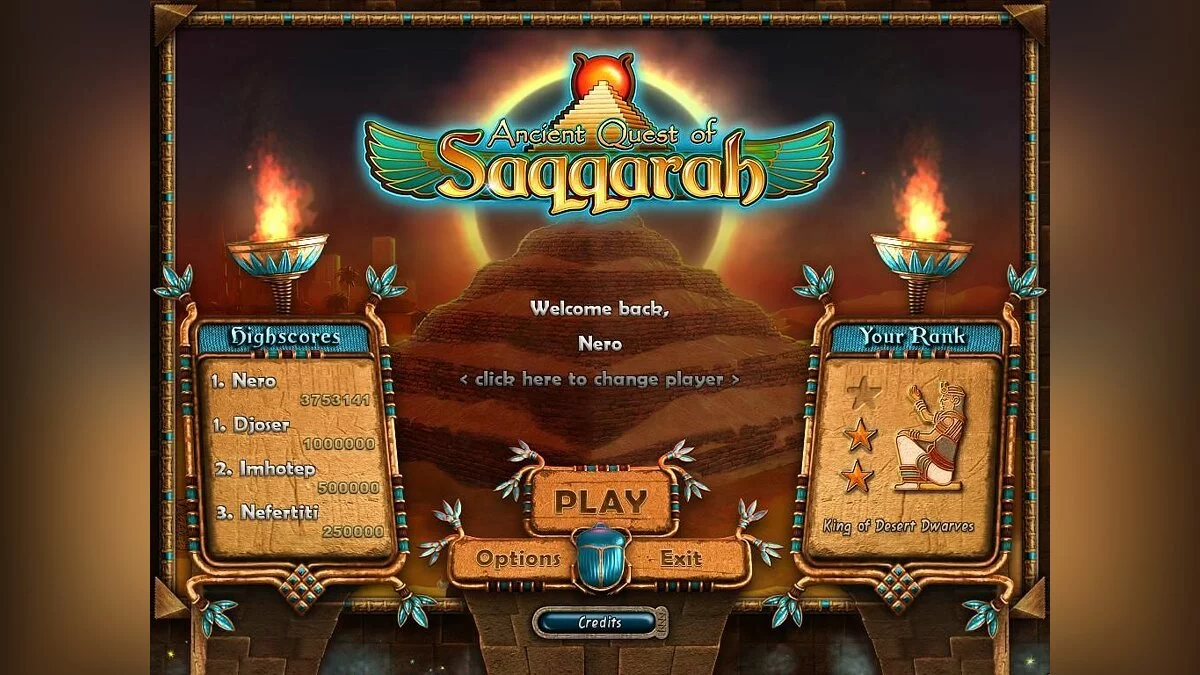 Скриншот из игры Ancient Quest of Saqqarah - 9